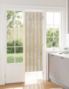 vidaXL Мрежа против насекоми Шенил Сив и бежов 56 x 185 cm 100% ПП
