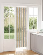 vidaXL Мрежа против насекоми Шенил Сив и бежов 56 x 200 cm 100% ПП