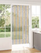 vidaXL Мрежа против насекоми Шенил Сив и бежов 90 x 200 cm 100% ПП