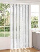 vidaXL Мрежа против насекоми Шенил Светлосив и бял 100 x 230 cm