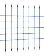 vidaXL Мрежа за катерене 200x150 см синя