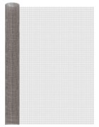 vidaXL Мрежест екран 100 x 500 cm 3 Mesh Неръждаема стомана 201