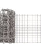 vidaXL Мрежест екран 20 x 1000 см 3 Mesh Неръждаема стомана 201