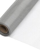 vidaXL Мрежи 112 x 500 cm Mesh Неръждаема стомана 201 Сребристо