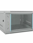 vidaXL Мрежов кабинет със съхранение Сив 53 x 60 x 30 см Стомана