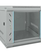 vidaXL Мрежов кабинет със съхранение Сив 53 x 60 x 45 см Стомана