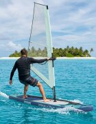 vidaXL Надуваем SUP борд с платно HYDROS 330 x 76 x 15 см Тюркоаз
