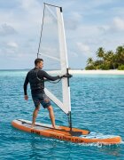 vidaXL Надуваем SUP борд с платно TRITON 330 x 76 x 15 см Синьо