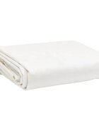 vidaXL Найлон 650g / m² Бяло 15 x 2 m Канва с PVC покритие