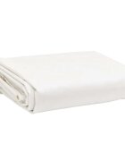 vidaXL Найлон 650g / m² Бяло 5 x 8 m Канва с PVC покритие
