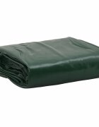 vidaXL Найлон 650g / m² Зелено 25 x 45 m Канва с PVC покритие