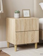 vidaXL Нощен шкаф 2 бр. Дъб сонома 43 x 345 x 48 см