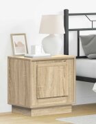 vidaXL Нощен шкаф 2 бр. Сонома дъб 44 x 345 x 45 см