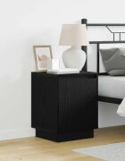 vidaXL Нощен шкаф Черния дъб 39 x 345 x 50 см Инженерна дървесина