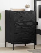 vidaXL Нощен шкаф Черния дъб 40 x 40 x 66 см Инженерна дървесина