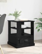 vidaXL Нощен шкаф Черния дъб 50 x 50 x 60 cm Инженерна дървесина