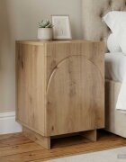 vidaXL Нощен шкаф Дъб артизан 335 x 345 x 50 см Инженерна дървесина