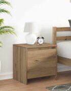 vidaXL Нощен шкаф Дъб Артизан 45 x 34 x 445 см Инженерна дървесина