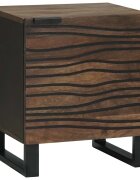 vidaXL Нощен шкаф Орех 40 x 33 x 46 см Инженерна дървесина