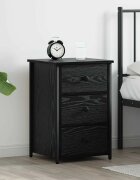 vidaXL Нощен шкаф с чекмедже Черния дъб 40 x 36 x 60 см