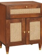 vidaXL Нощни маси 50 x 33 x 60 см Солидно мангово дърво