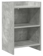 vidaXL Нощни маси Бетонно сиво 40 x 30 x 60 cm Инженерна дървесина