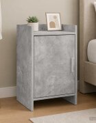 vidaXL Нощни маси Бетонно сиво 40 x 30 x 60 cm Инженерна дървесина