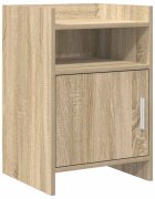 vidaXL Нощни маси Дъб сонома 40 x 36 x 60 см Инженерна дървесина