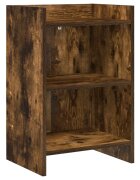 vidaXL Нощни маси Опушен дъб 40 x 30 x 60 cm Инженерна дървесина