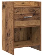 vidaXL Нощни маси Старо дърво 40 x 30 x 60 cm Инженерна дървесина