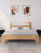 vidaXL Нощни масички 2 бр черни 50x46x50 см инженерно дърво