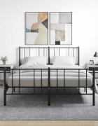 vidaXL Нощни масички 2 бр cив сонома 40x41x50 см инженерно дърво