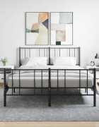 vidaXL Нощни шкафчета 2 бр бели 40x35x475 см инженерно дърво