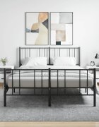 vidaXL Нощни шкафчета 2 бр бели 40x35x475 см инженерно дърво