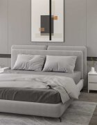 vidaXL Нощни шкафчета 2 бр бели 45x345x445 см инженерно дърво
