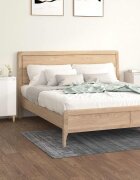 vidaXL Нощни шкафчета 2 бр бял гланц 40x35x70 см инженерно дърво