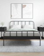 vidaXL Нощни шкафчета 2 бр черни 30x60x60 см инженерно дърво