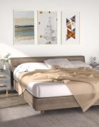 vidaXL Нощни шкафчета 2 бр cив сонома 40x35x475 см