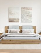 vidaXL Нощни шкафчета 2 бр дъб артизан 30x30x40 см инженерно дърво