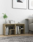 vidaXL Нощни шкафчета 2 бр дъб сонома 40x30x40 см инженерно дърво