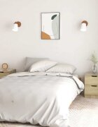 vidaXL Нощни шкафчета 2 бр дъб сонома 40x40x50 см инженерно дърво