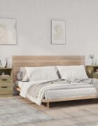 vidaXL Нощни шкафчета 2 бр. Дъб сонома Medium Engineered wood