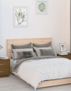 vidaXL Нощни шкафчета 2 бр меденокафяви 40x34x45 см бор масив