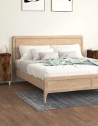 vidaXL Нощни шкафчета 2 бр опушен дъб 40x35x70 см инженерно дърво