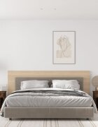 vidaXL Нощни шкафчета 2 бр опушен дъб 43x36x50 см