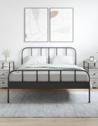 vidaXL Нощни шкафчета 2 бр сив сонома 30x60x60 см инженерно дърво