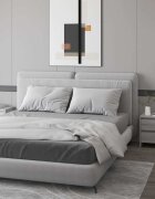 vidaXL Нощни шкафчета 2 бр сив сонома 45x345x445 см инженерно дърво