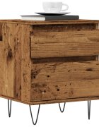 vidaXL Нощни шкафчета 2 бр старо дърво 40x35x50 см инженерно дърво