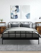 vidaXL Нощни шкафчета опушен дъб 41x31x80 см инженерно дърво