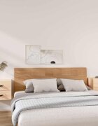 vidaXL Нощни шкафчета за стенен монтаж 2 бр 50x36x40 см